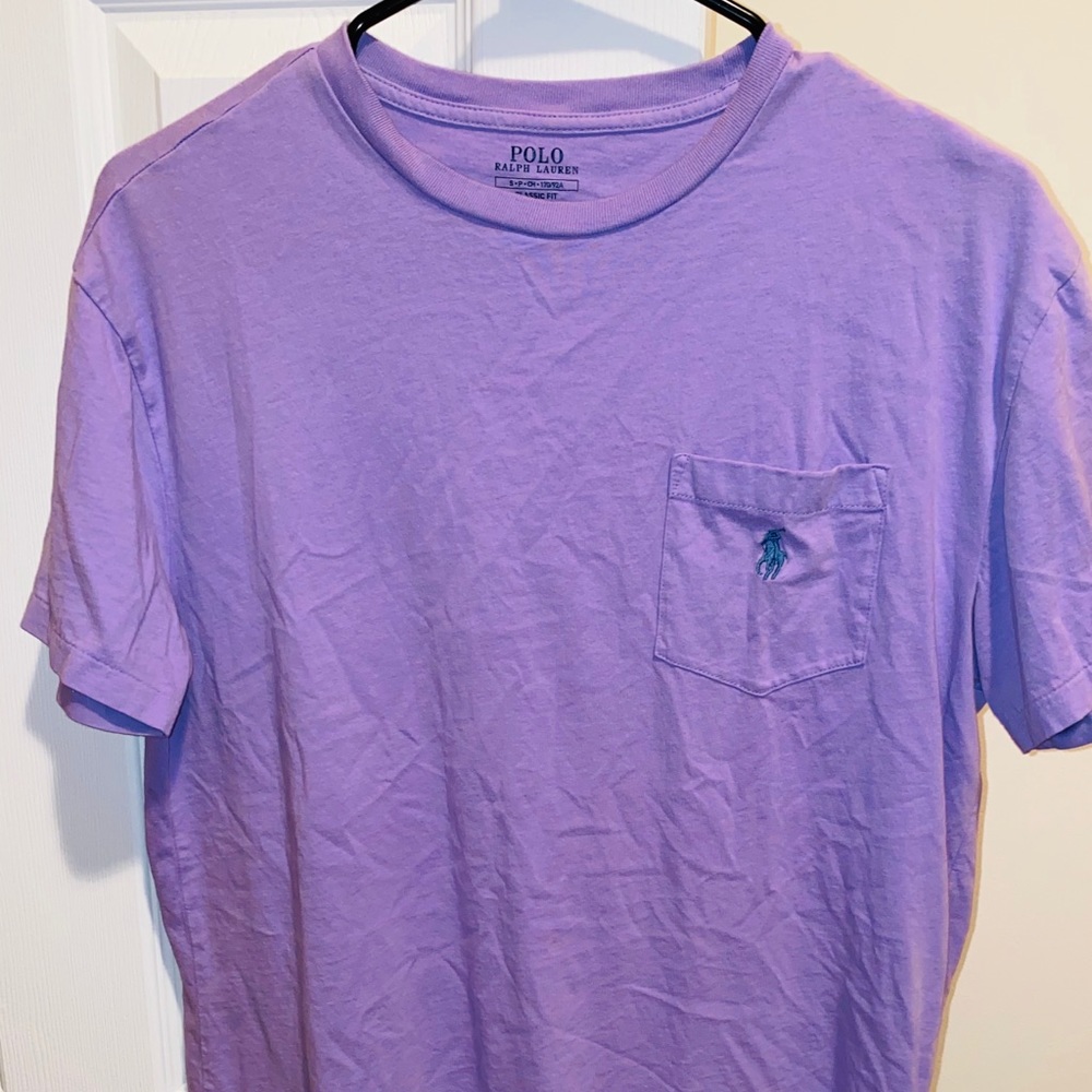Purple Polo Ralph Lauren Short Sleeve